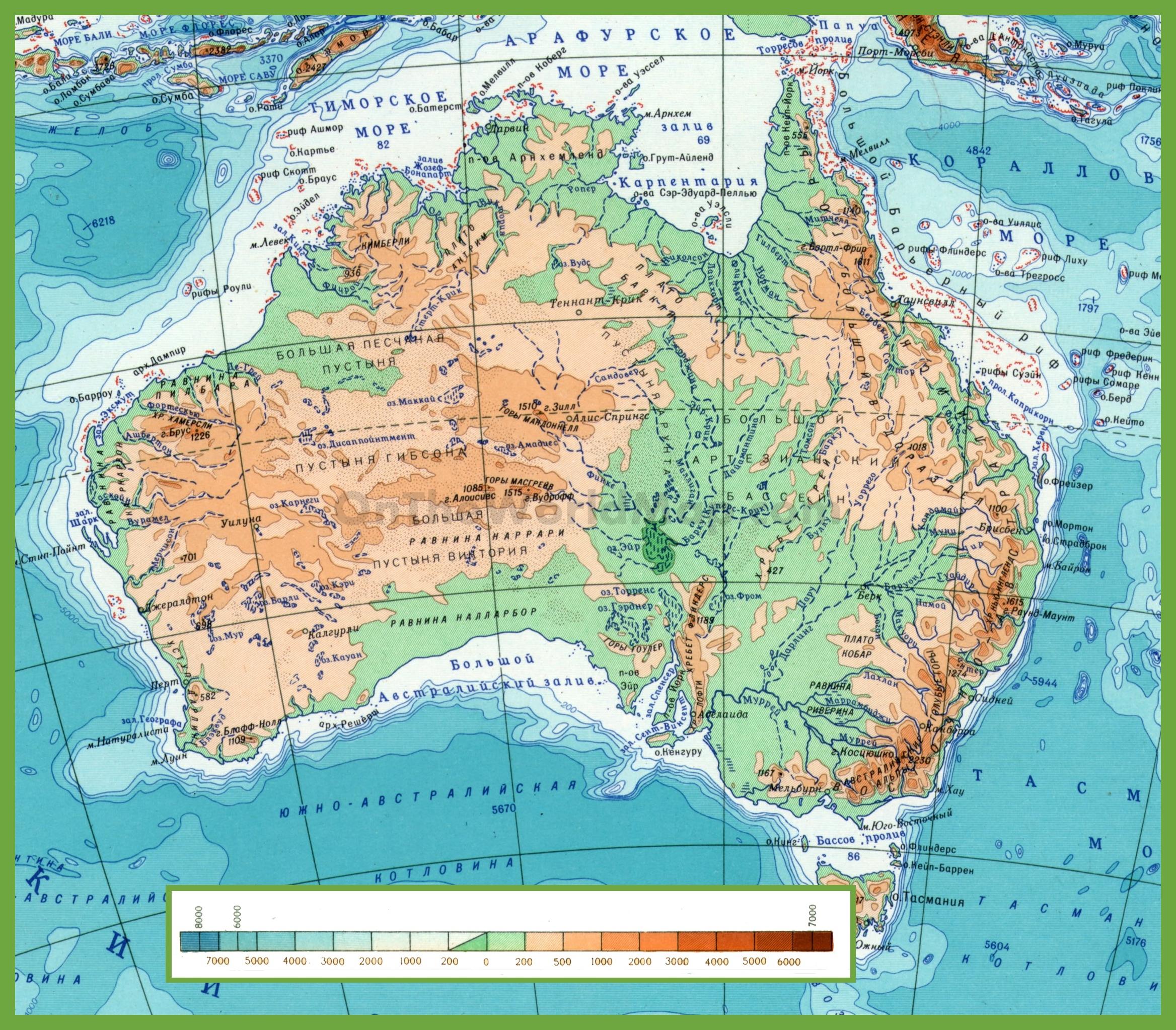 JapanImage オーストラリア 地図