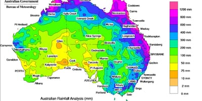 天気図オーストラリア