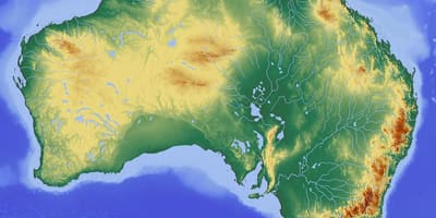 地形図オーストラリア
